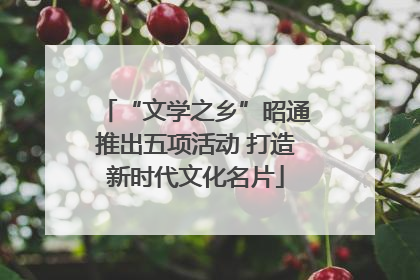 “文学之乡”昭通推出五项活动 打造新时代文化名片