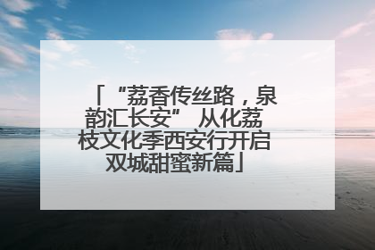 “荔香传丝路，泉韵汇长安” 从化荔枝文化季西安行开启双城甜蜜新篇