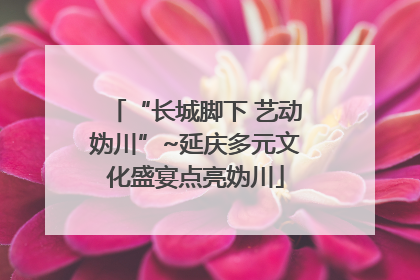 “长城脚下 艺动妫川”~延庆多元文化盛宴点亮妫川