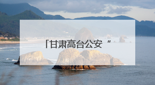 甘肃高台公安“丝路旅游警务”护航全国端午盛会