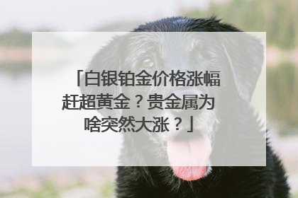 白银铂金价格涨幅赶超黄金？贵金属为啥突然大涨？