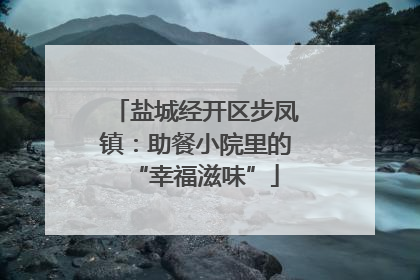 盐城经开区步凤镇：助餐小院里的“幸福滋味”