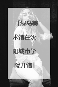 绿岛美术馆在沈阳城市学院开馆