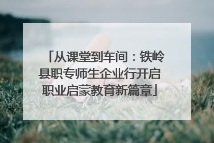 从课堂到车间：铁岭县职专师生企业行开启职业启蒙教育新篇章