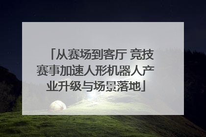 从赛场到客厅 竞技赛事加速人形机器人产业升级与场景落地