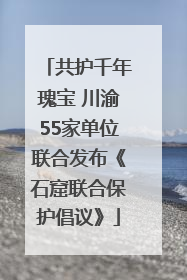 共护千年瑰宝 川渝55家单位联合发布《石窟联合保护倡议》