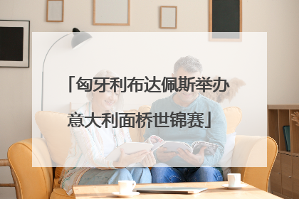 匈牙利布达佩斯举办意大利面桥世锦赛