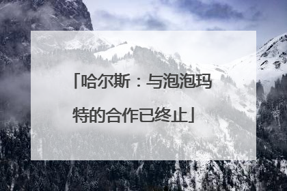 哈尔斯：与泡泡玛特的合作已终止