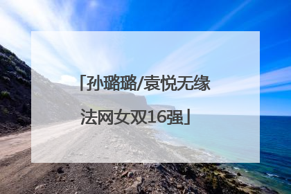 孙璐璐/袁悦无缘法网女双16强