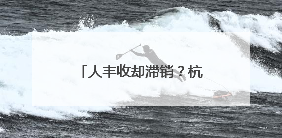 大丰收却滞销？杭州餐厅老板驱车两小时收购山地土豆
