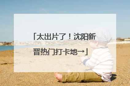 太出片了！沈阳新晋热门打卡地→