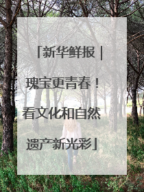 新华鲜报｜瑰宝更青春！看文化和自然遗产新光彩