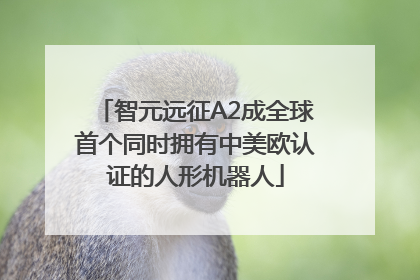 智元远征A2成全球首个同时拥有中美欧认证的人形机器人
