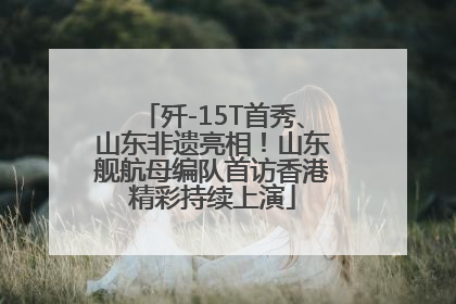 歼-15T首秀、山东非遗亮相！山东舰航母编队首访香港精彩持续上演
