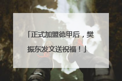 正式加盟德甲后，樊振东发文送祝福！