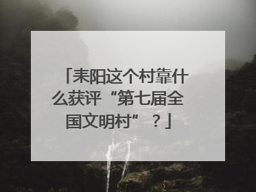 耒阳这个村靠什么获评“第七届全国文明村”？