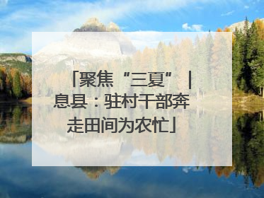 聚焦“三夏”｜息县：驻村干部奔走田间为农忙