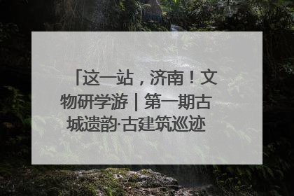 这一站，济南！文物研学游｜第一期古城遗韵·古建筑巡迹之旅圆满结束