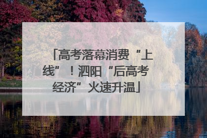 高考落幕消费“上线”！泗阳“后高考经济”火速升温