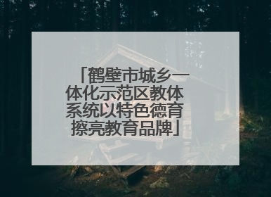 鹤壁市城乡一体化示范区教体系统以特色德育擦亮教育品牌