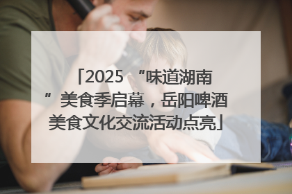 2025 “味道湖南”美食季启幕，岳阳啤酒美食文化交流活动点亮